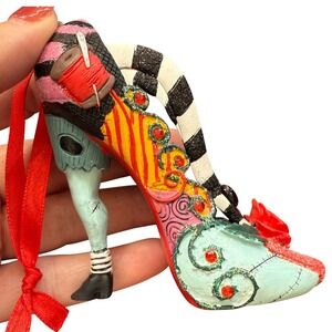 Disney Nightmare Before Christmas Sally's Runway High Heel Shoe Ornament Retired